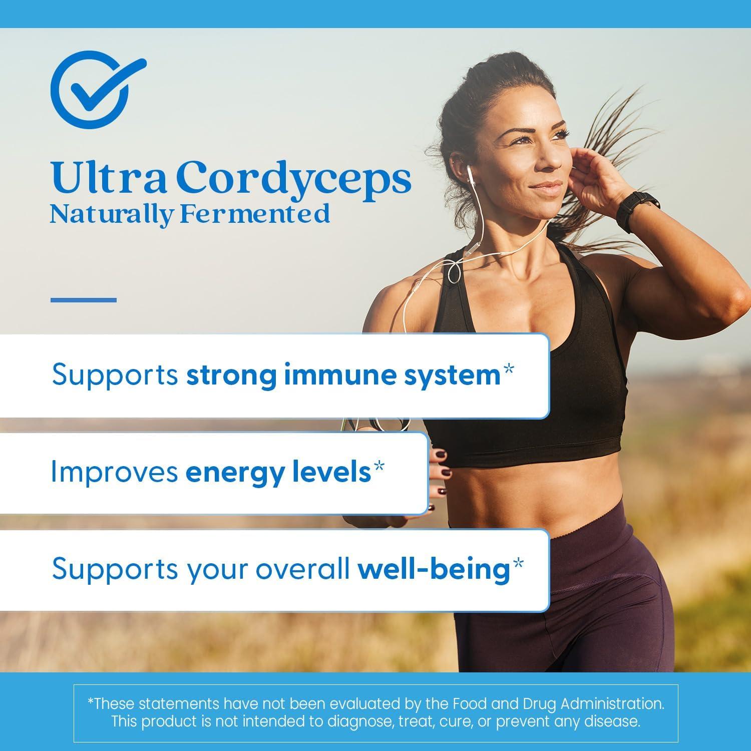 Ultra Cordyceps No-GMO Doctor's Best 60 Cápsulas Veganas