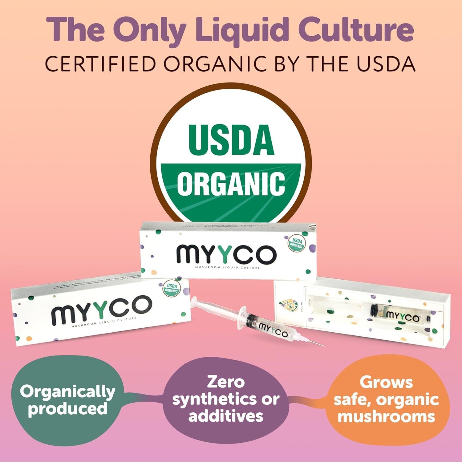 Cultivo Líquido de Cordyceps Orgánico MYYCO - Crecimiento Rápido