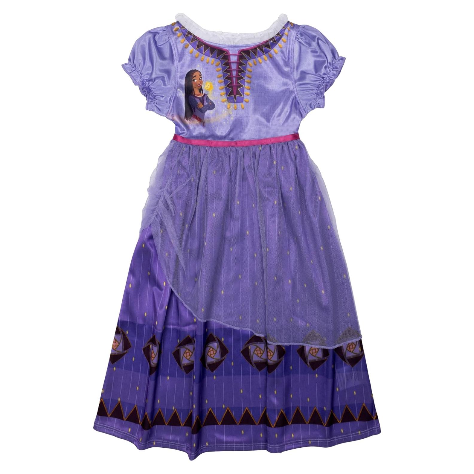 Camisón Disney Niñas Encanto Frozen Sirenita 4 años