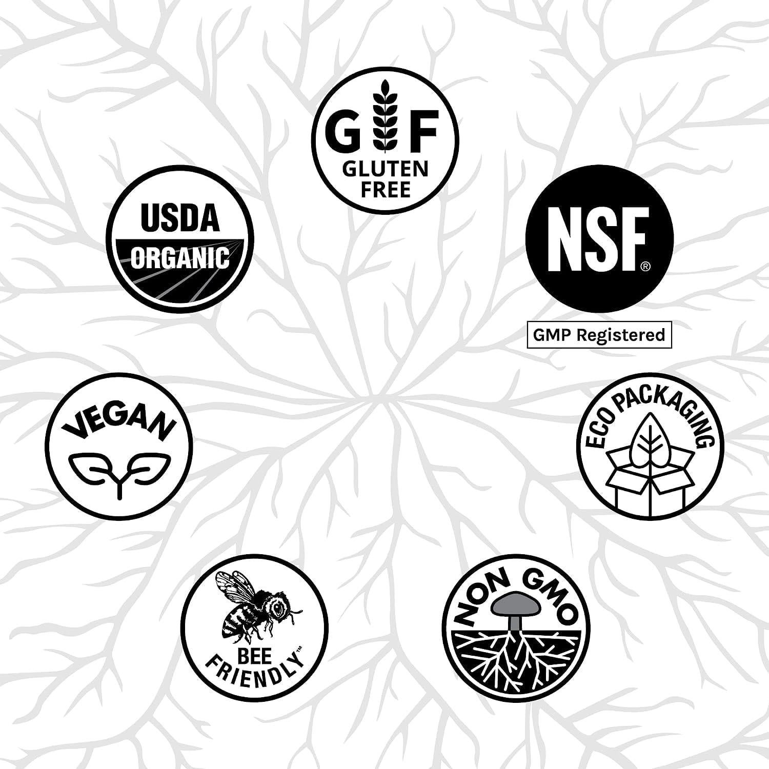 Extracto de CordyChi Host Defense 60 Porciones 59.87g