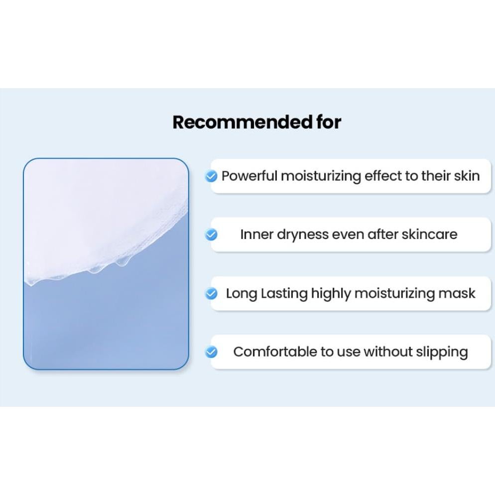 Máscara Facial Hidratante Cordyceps Militaris JOR 30ml x 10ea