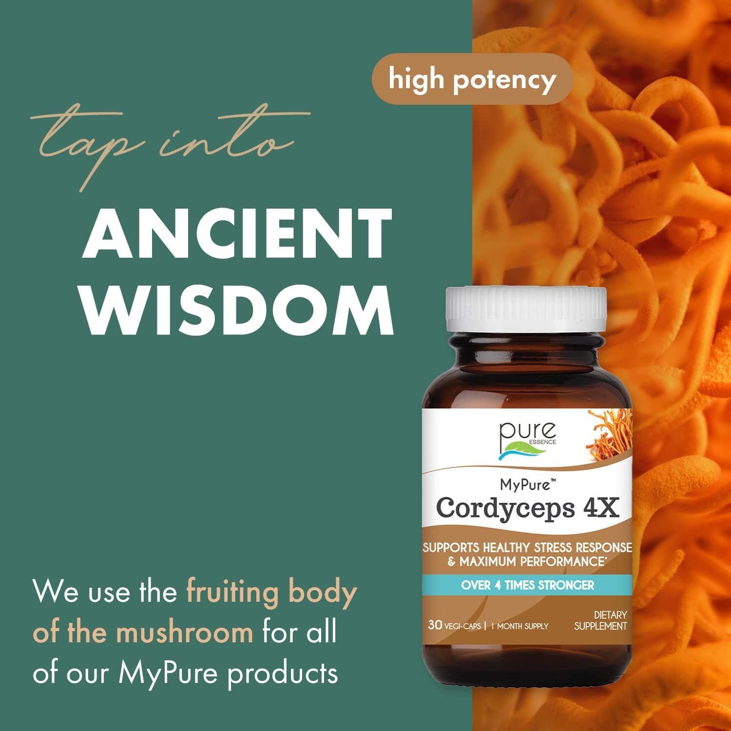 Suplemento de Hongo Cordyceps MyPure - 30 Cápsulas