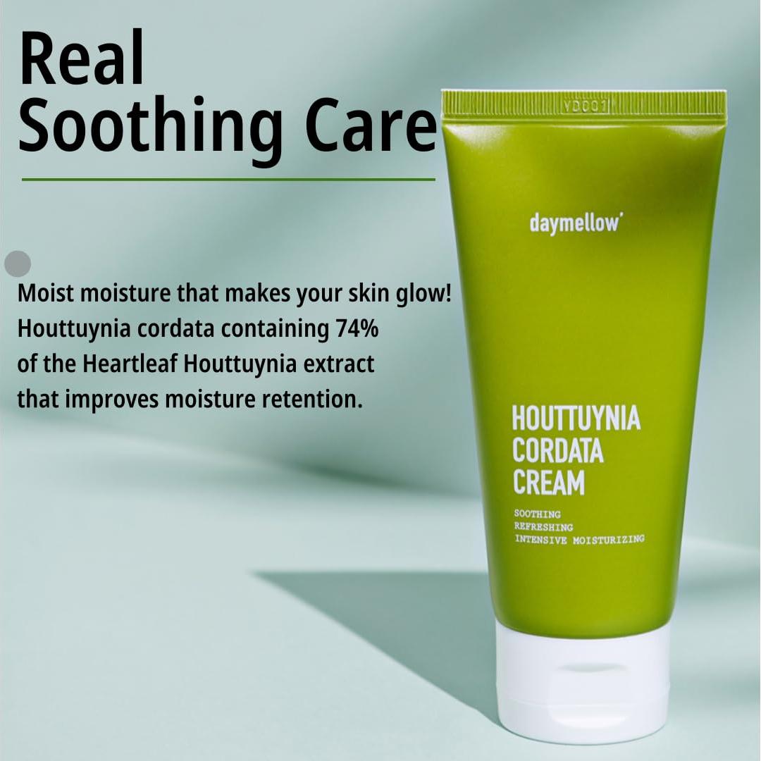 Crema Calmante Facial Daymellow 80ml - Hidratante Coreano