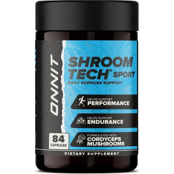 Cápsulas Suplemento Pre Entrenamiento ONNIT Shroom Tech SPORT 84 Unidades
