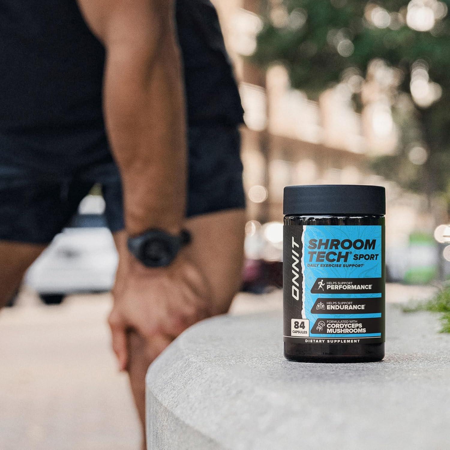 Cápsulas Suplemento Pre Entrenamiento ONNIT Shroom Tech SPORT 84 Unidades