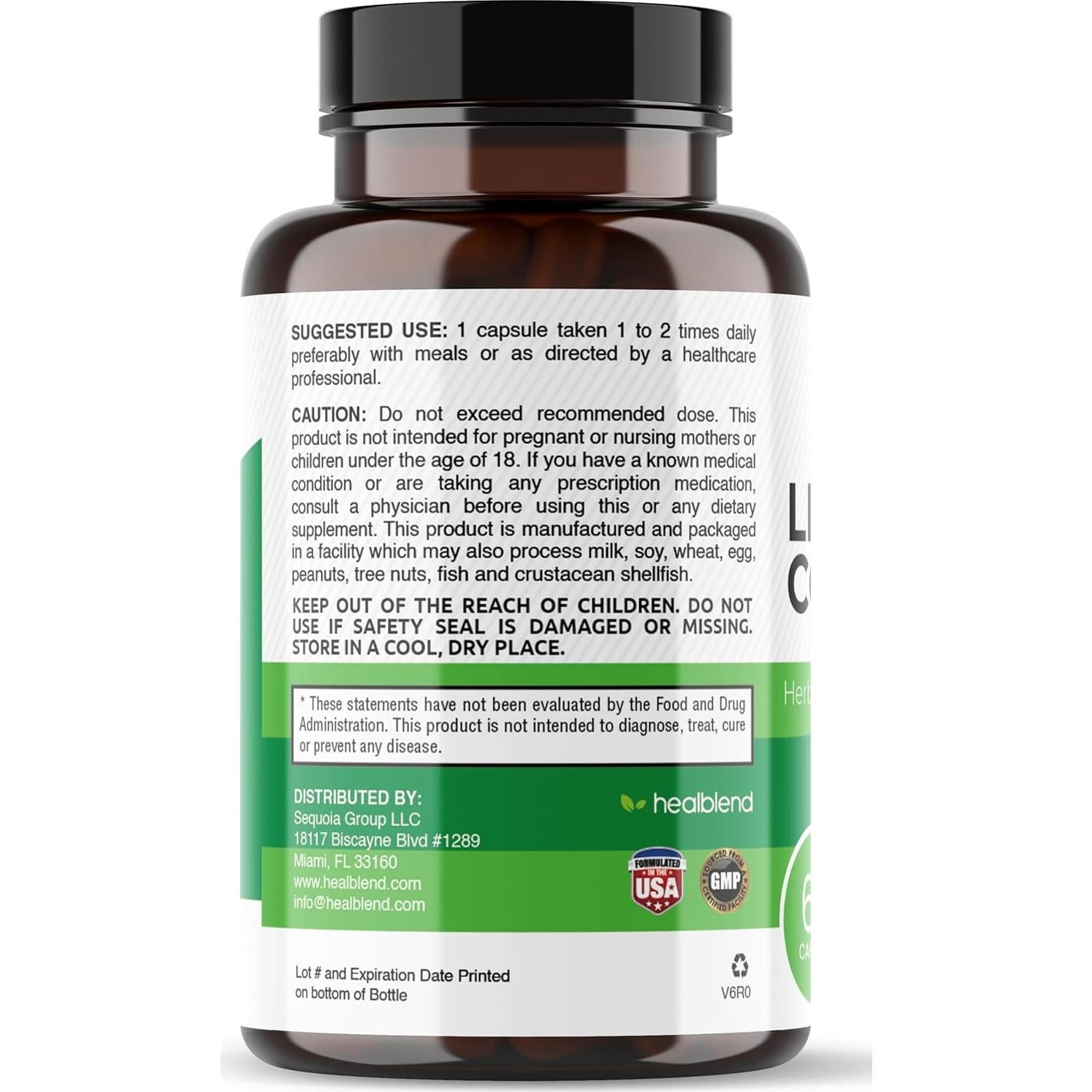 Cápsulas de Champiñón Melena de León Healblend - 60 Unidades