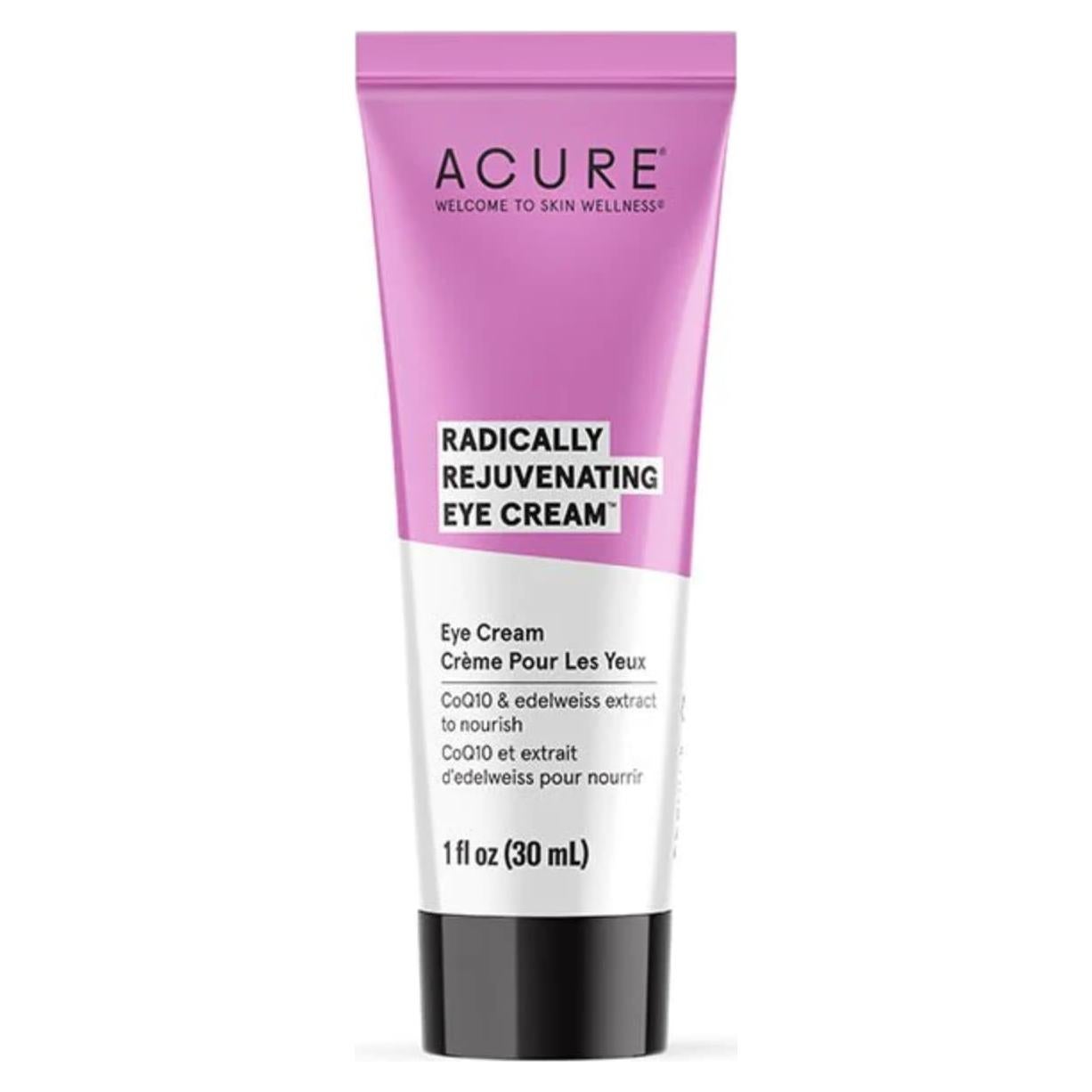 Crema de Ojos Rejuvenecedora ACURE 29.57 ml - Vegana Antienvejecimiento