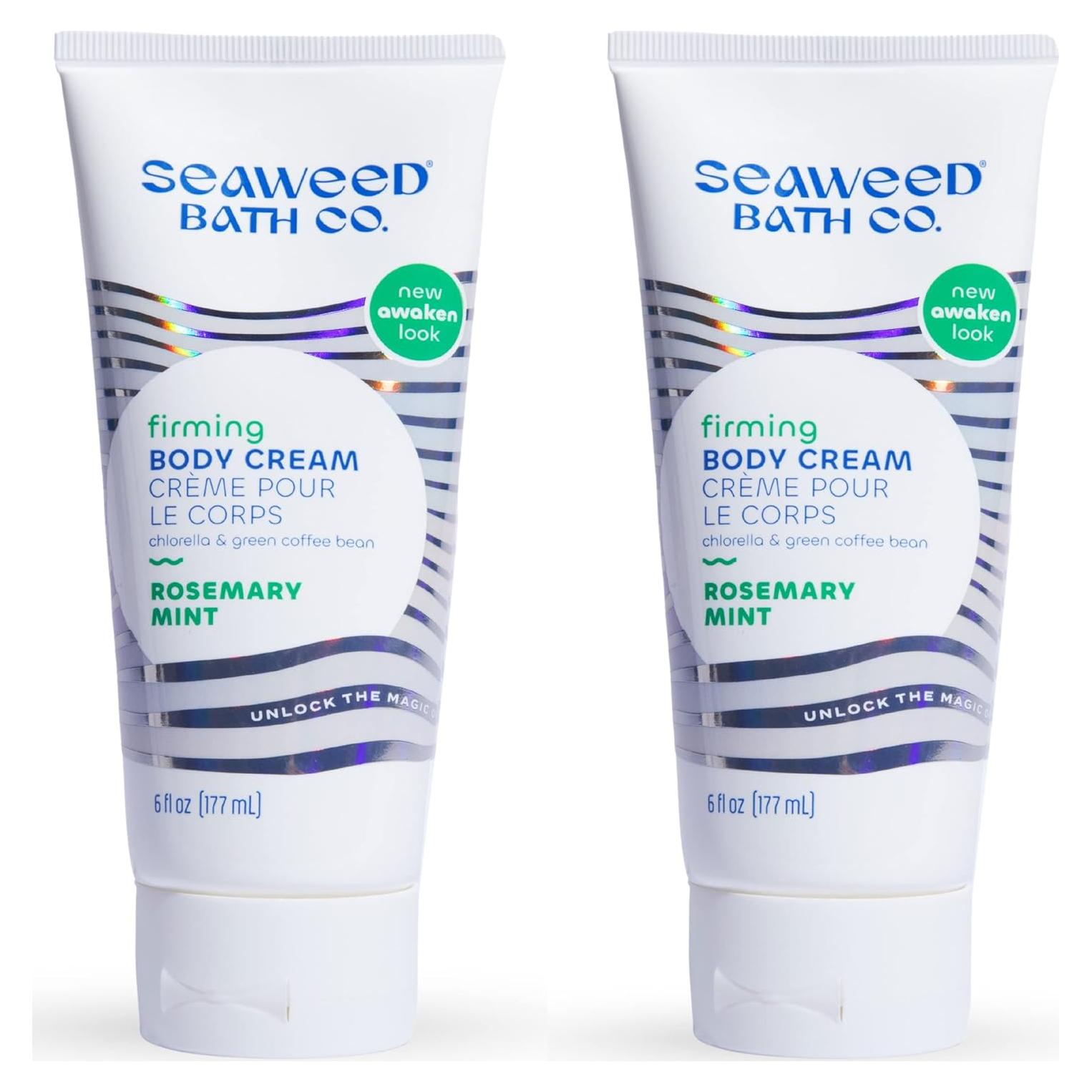 Crema Corporal Reafirmante Seaweed Bath Co. 340 ml Romero Menta