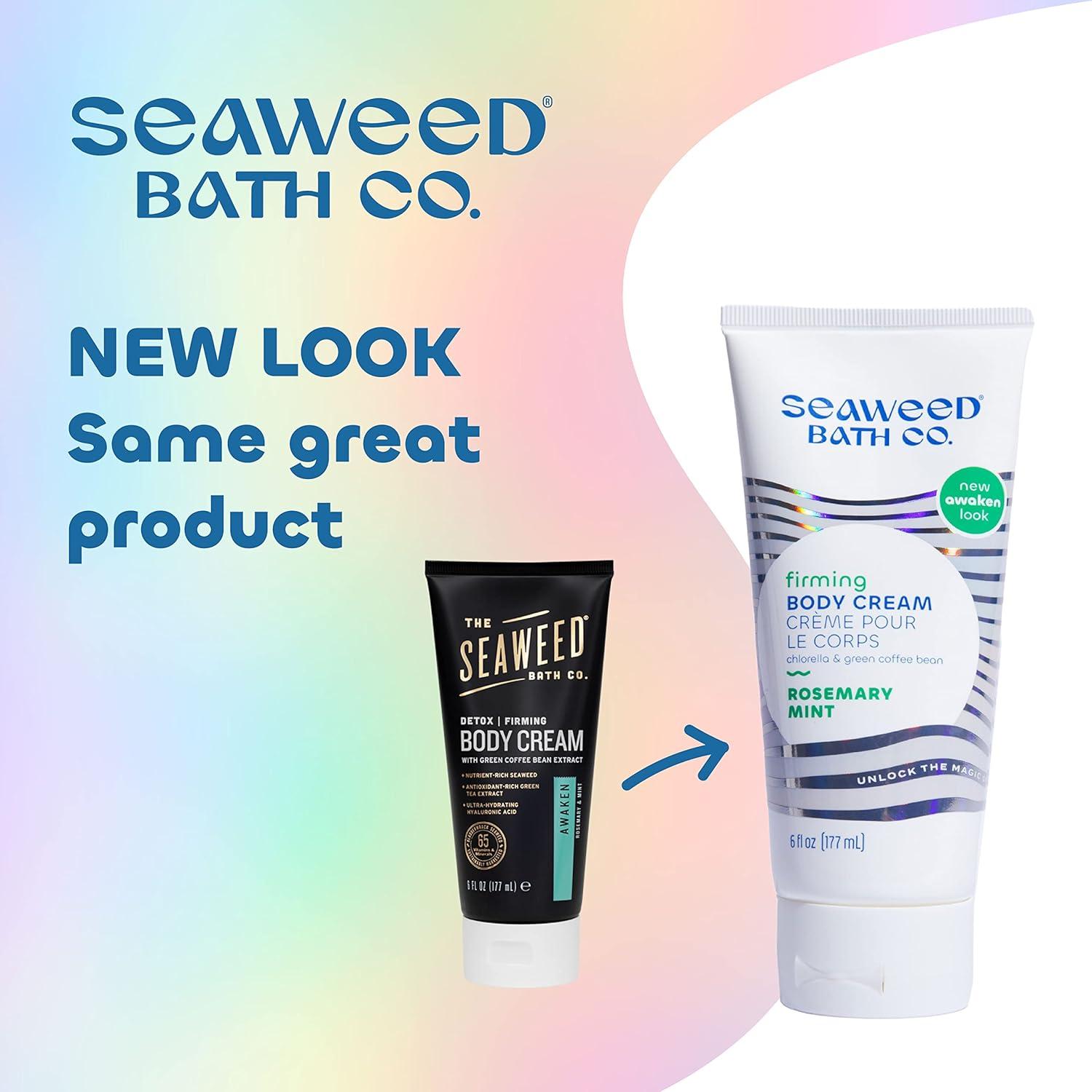 Crema Corporal Reafirmante Seaweed Bath Co. 340 ml Romero Menta