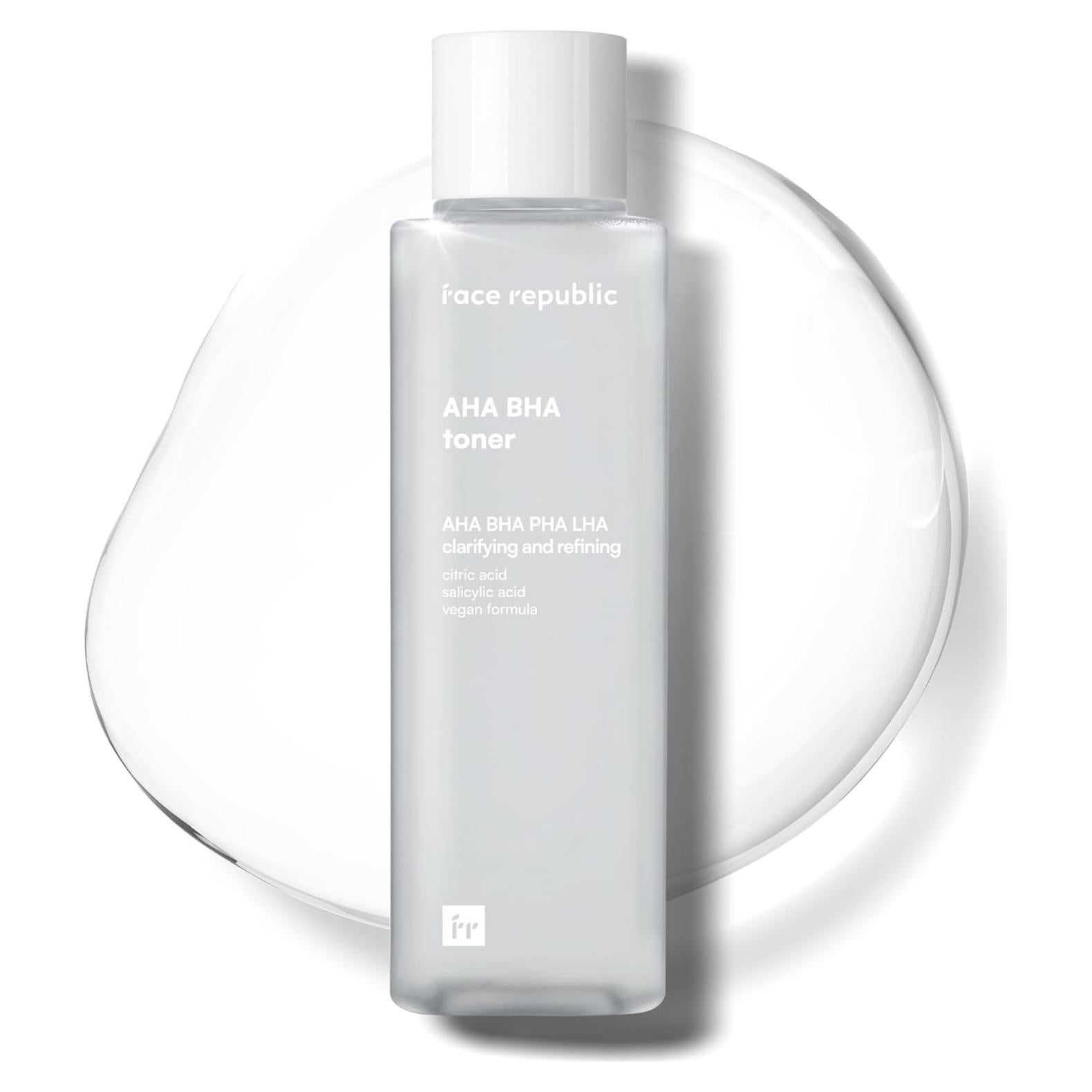Tónico AHA BHA Face Republic 160ml - Exfoliante Hidratante Vegano
