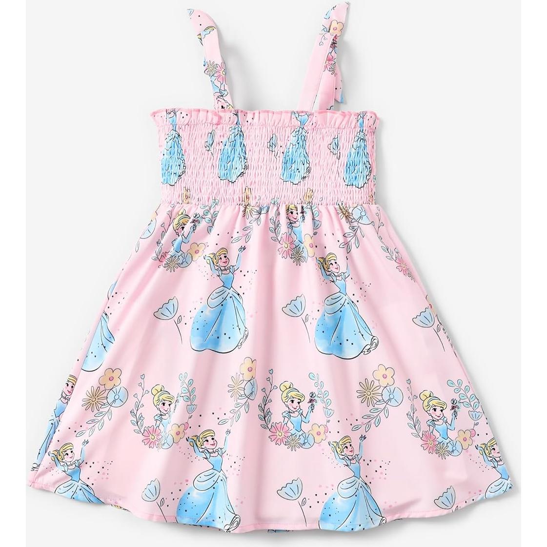 Vestido de Verano Disney Princess Elsa para Niña 2-6 Años