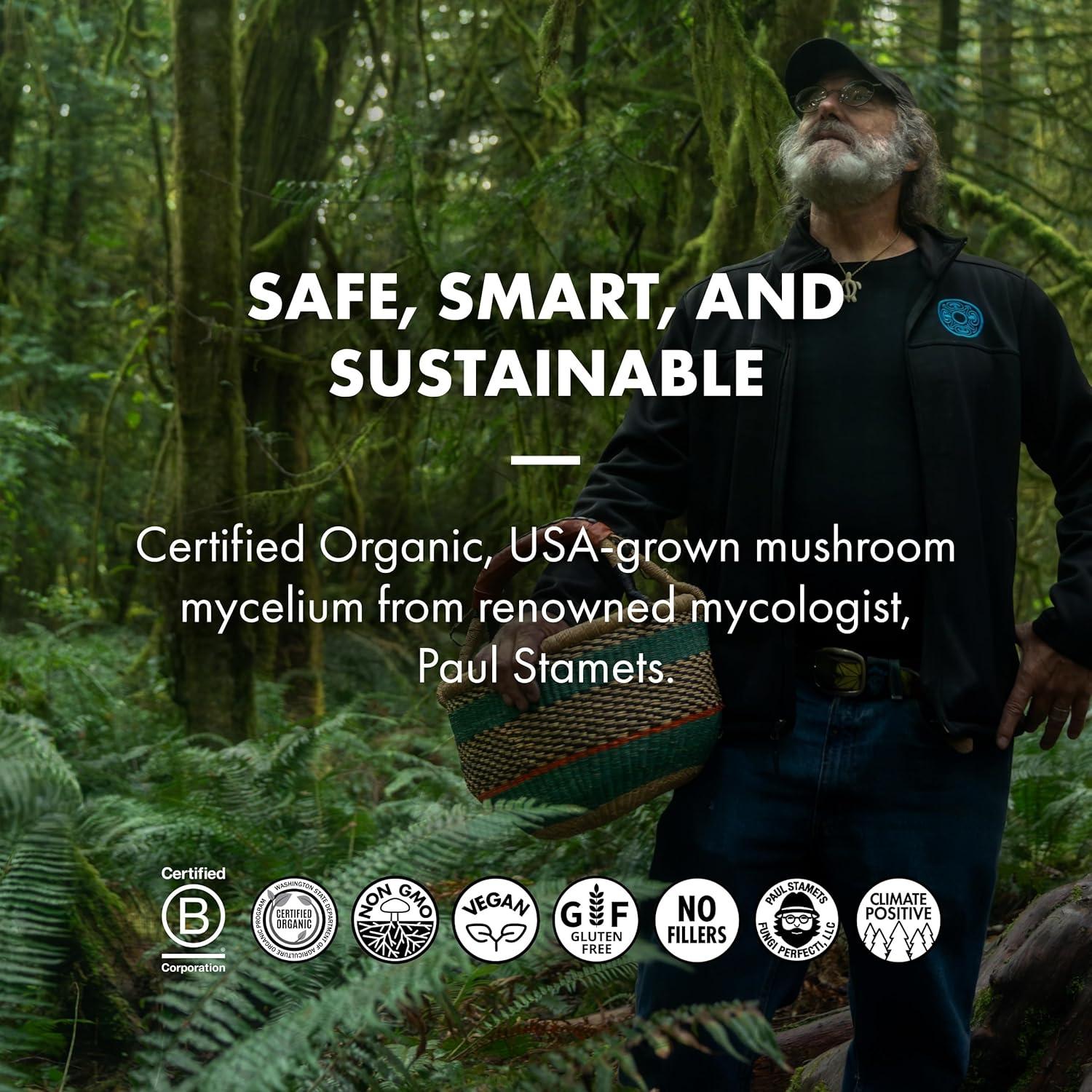 Extracto de Chaga Host Defense 30ml - Suplemento Inmunológico