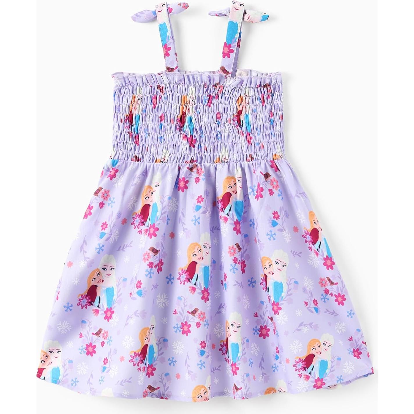 Vestido de Verano Disney Frozen Elsa para Niña 2-6 Años