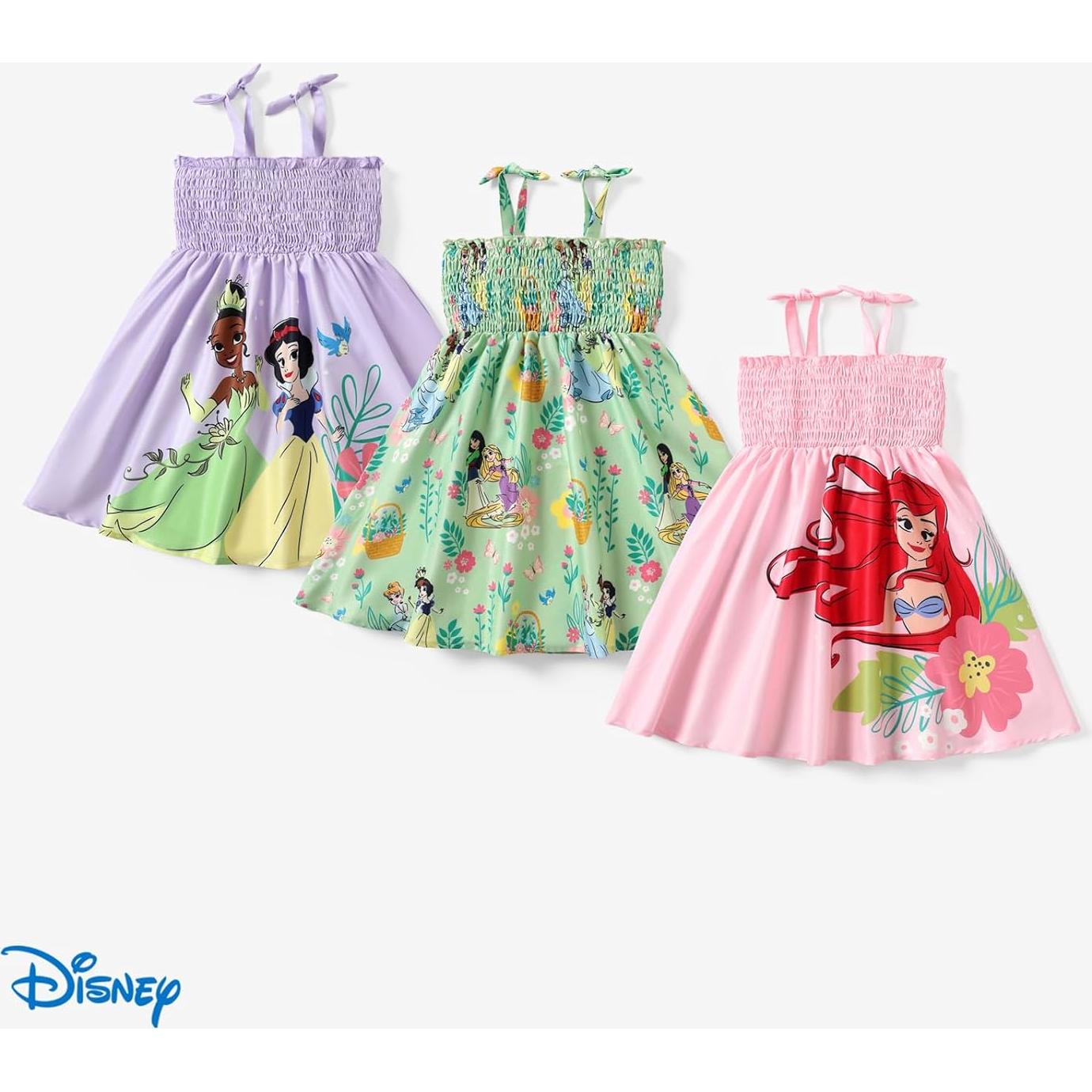 Vestido de Verano Disney Princesa Elsa 5-6 Años Rosa