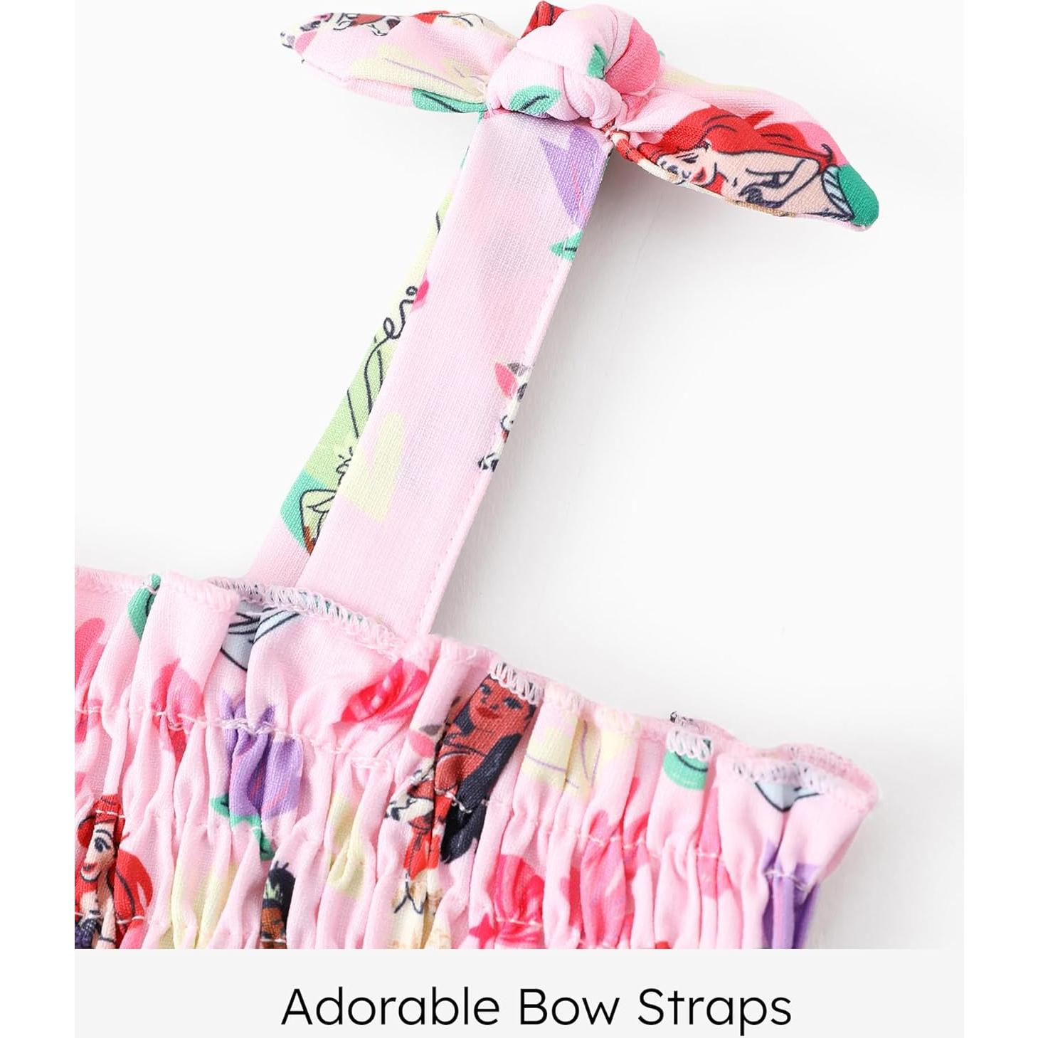 Vestido de Verano Disney Princess Elsa Rosa 4-5T