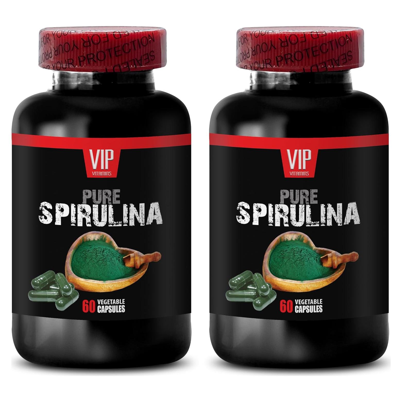 Cápsulas de Espirulina Orgánica 170g - Suplemento Nutricional