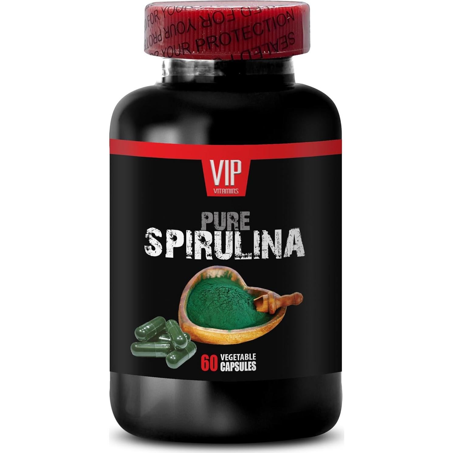Cápsulas de Espirulina Orgánica 170g - Suplemento Nutricional