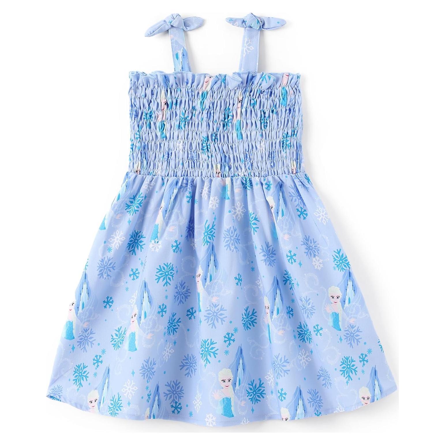Vestido de Verano Disney Frozen Elsa para Niña 5-6 Años