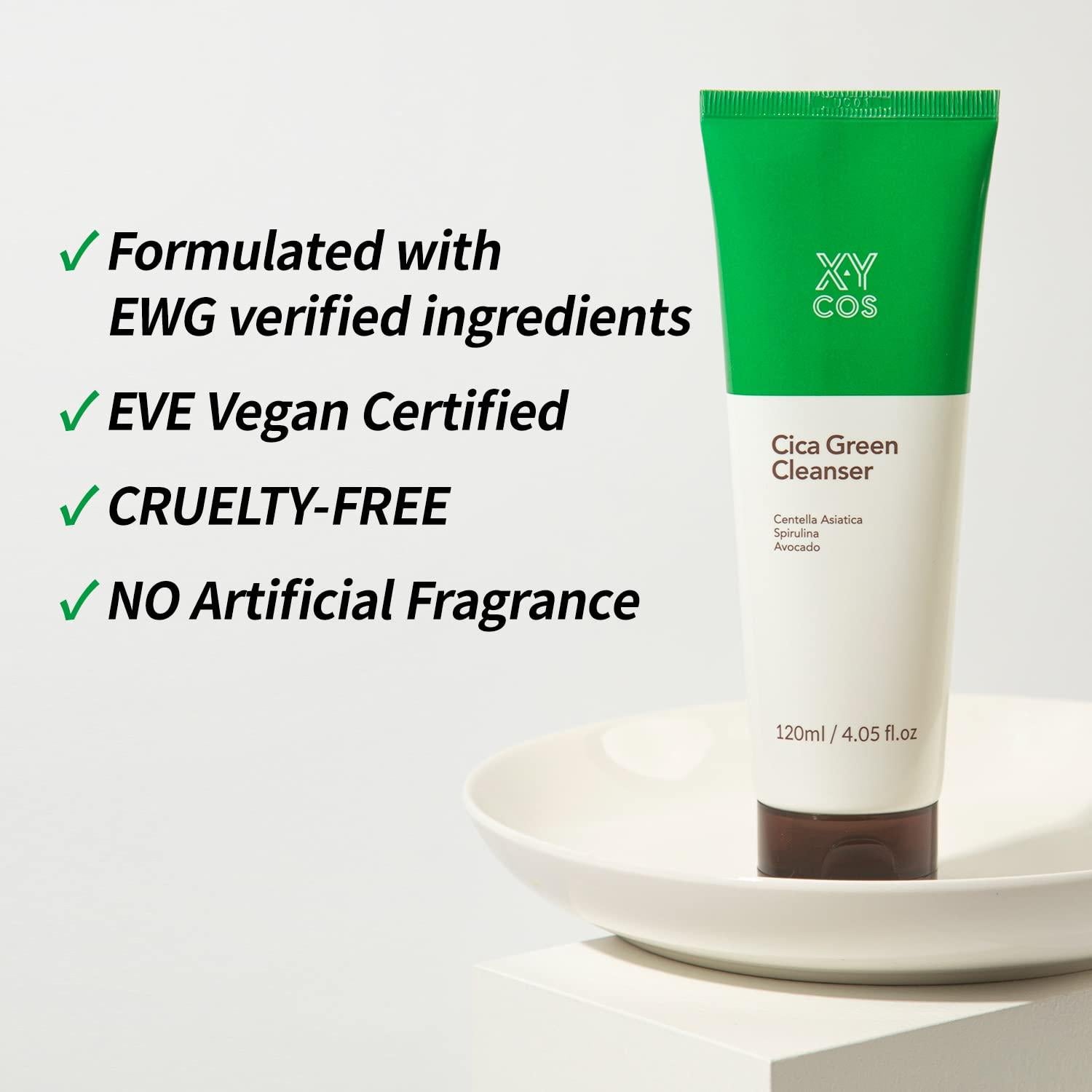 Limpiador Facial Vegano Cica 125 ml - Cuidado Suave Piel