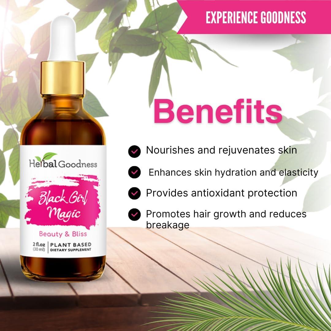 Suplemento Herbal Goodness Magia de Chica Negra 59.15 ml