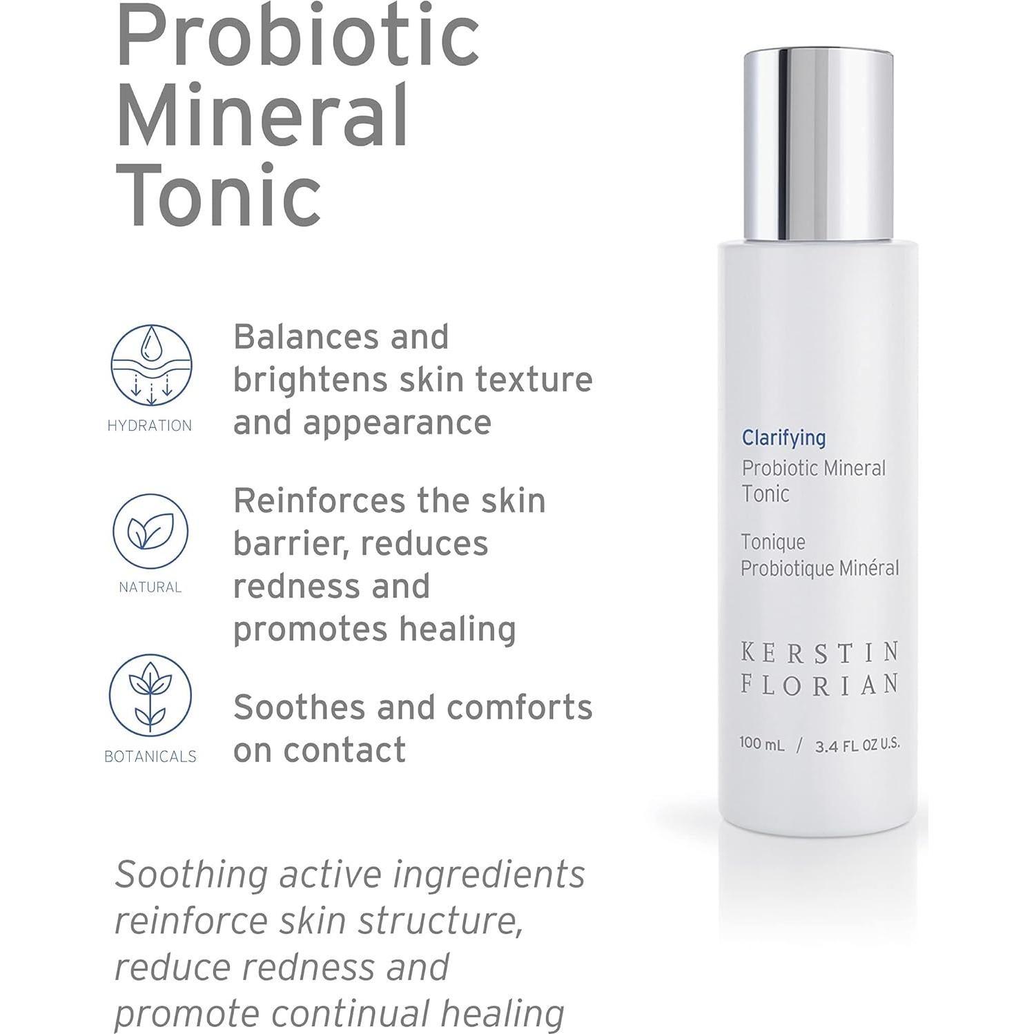 Tónico Mineral Probiotico Aclarador Kerstin Florian 100 ml