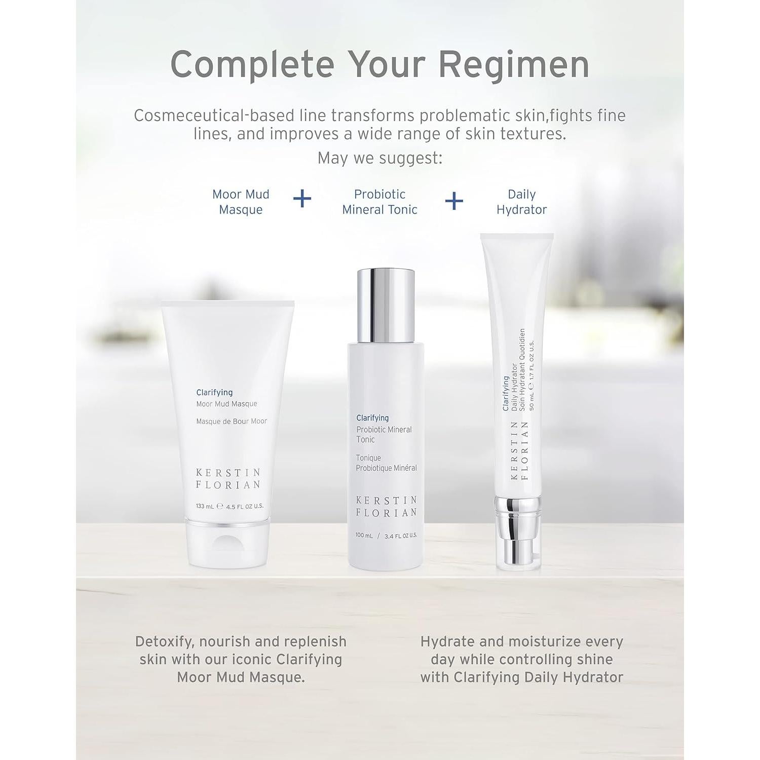 Tónico Mineral Probiotico Aclarador Kerstin Florian 100 ml