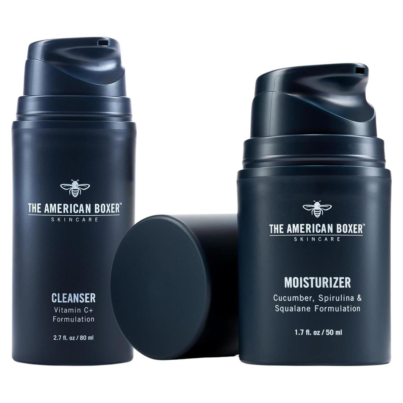 Paquete Limpiador y Hidratante Facial The American Boxer 311g