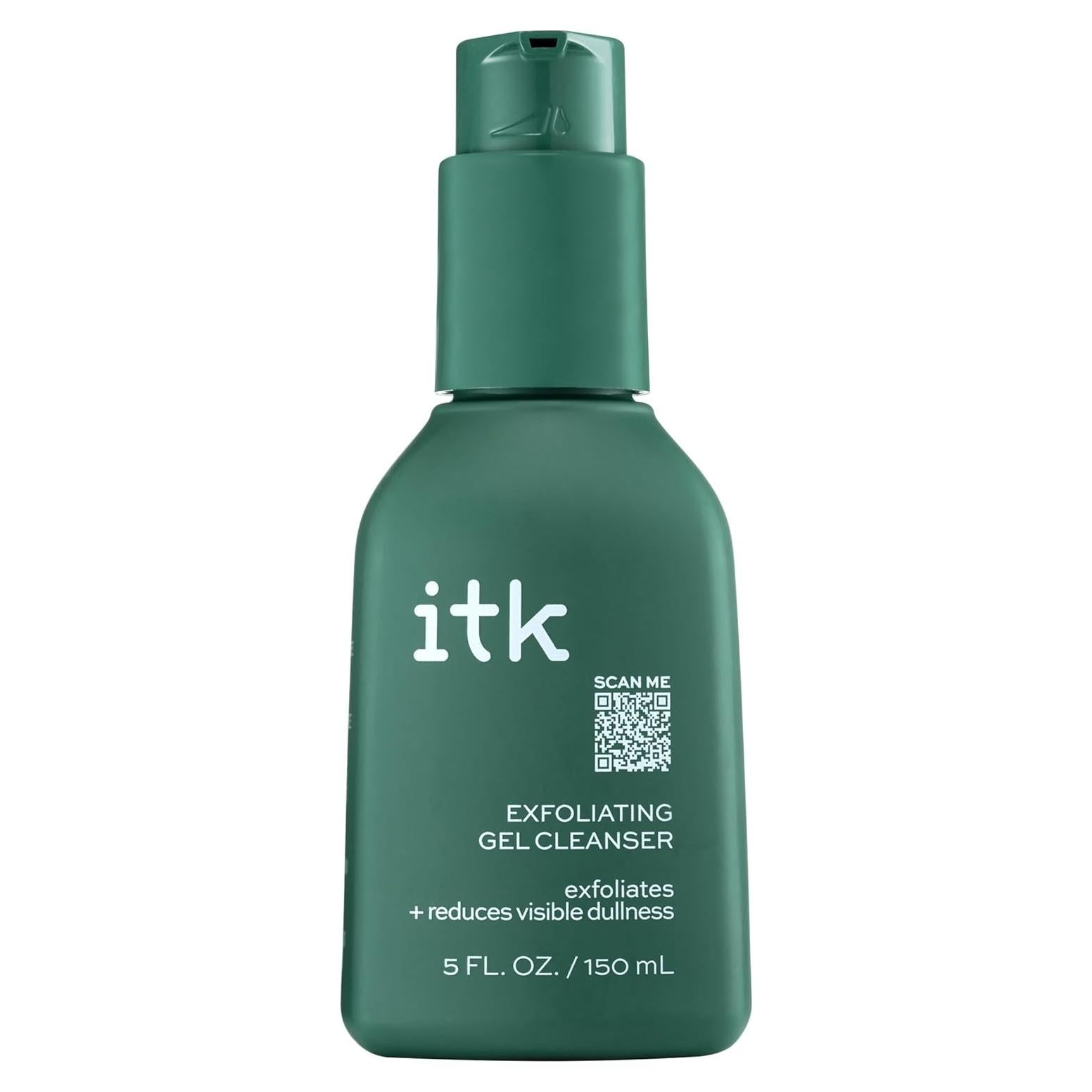 Gel Limpiador Facial Exfoliante ITK con Ácido Glicólico 148 ml