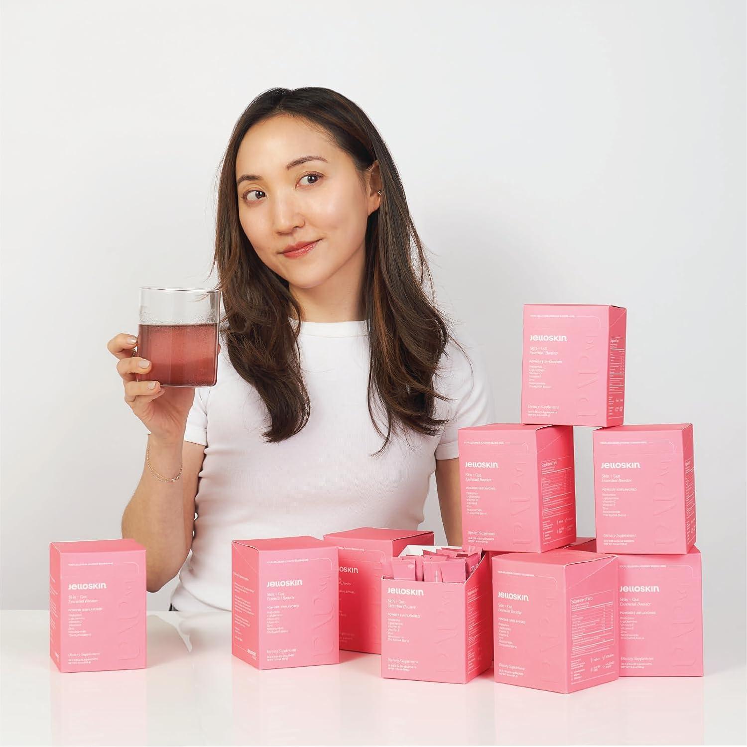 Jelloskin Polvo Prebiótico byAVA 30 Porciones 1500mg L-Glutamina