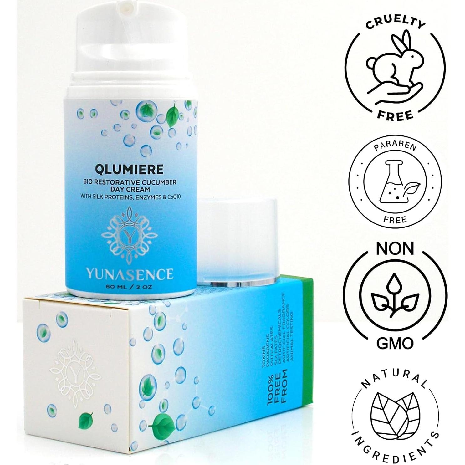 Crema Bio-Restorativa Calmante YUNASENCE QLUMIERE 59g