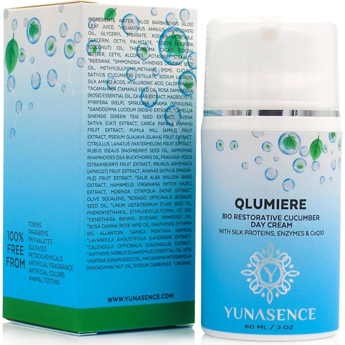 Crema Bio-Restorativa Calmante YUNASENCE QLUMIERE 59g