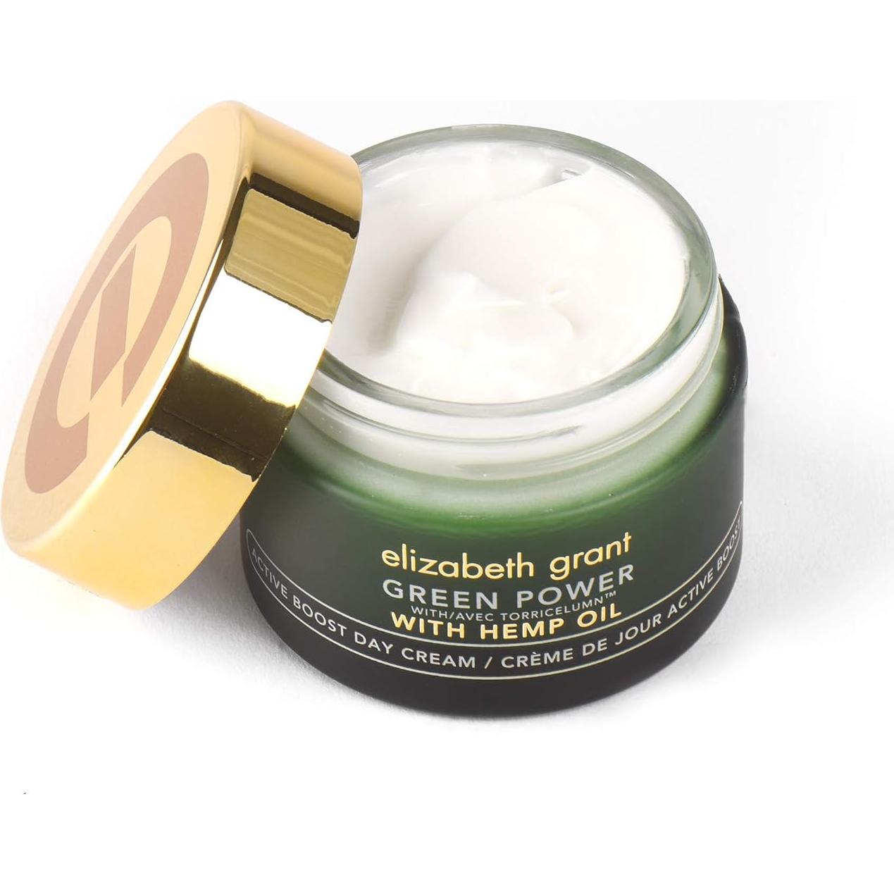 Crema Diurna Hidratante Elizabeth Grant 48g con Aceite de Cáñamo
