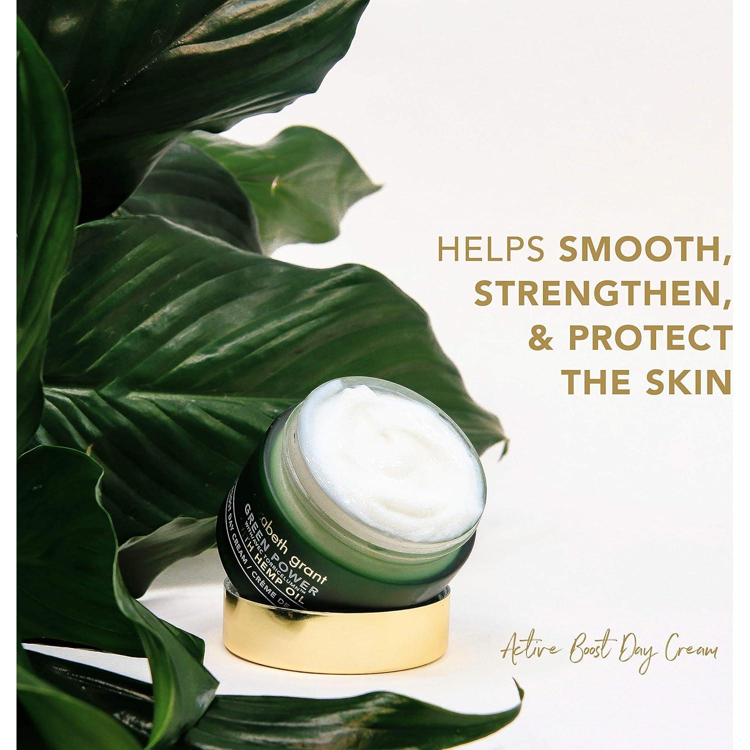 Crema Diurna Hidratante Elizabeth Grant 48g con Aceite de Cáñamo