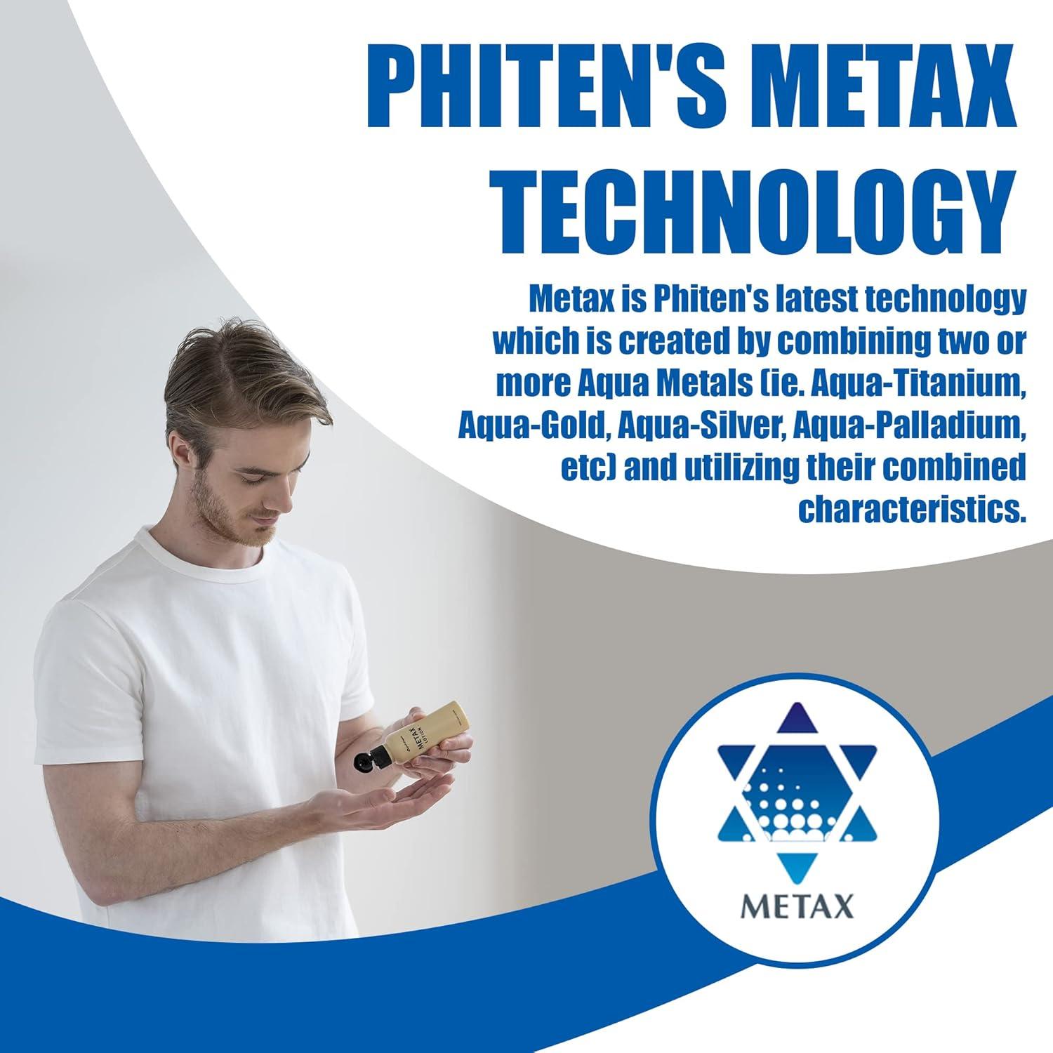 Loción de Masaje Metax Phiten 120 ml - Cuidado Muscular y Articular