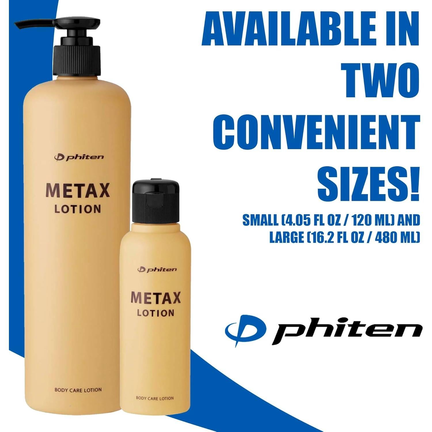 Loción de Masaje Metax Phiten 120 ml - Cuidado Muscular y Articular