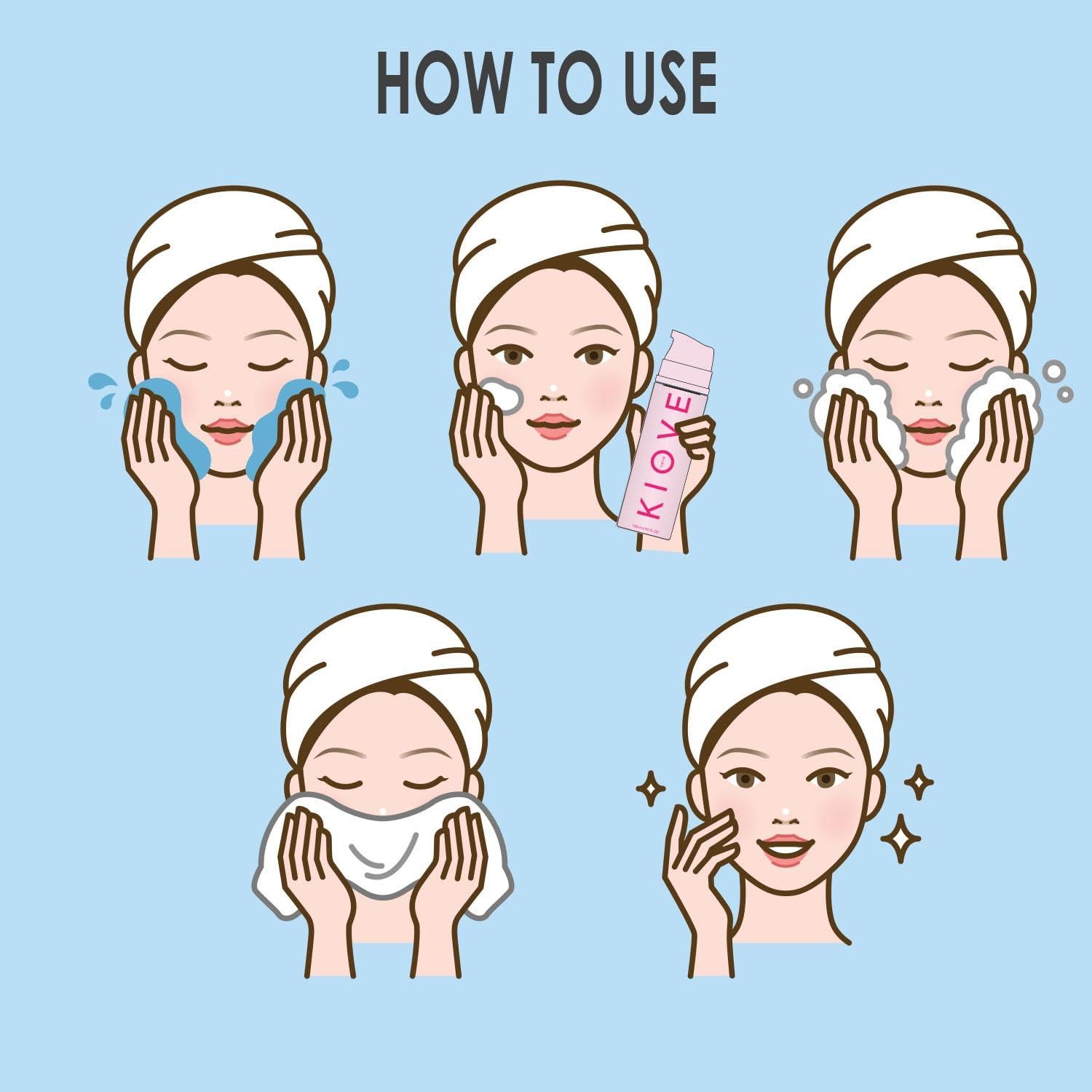 Limpiador Facial Espumoso Suave MIMO HOUSE 138g - K-Beauty