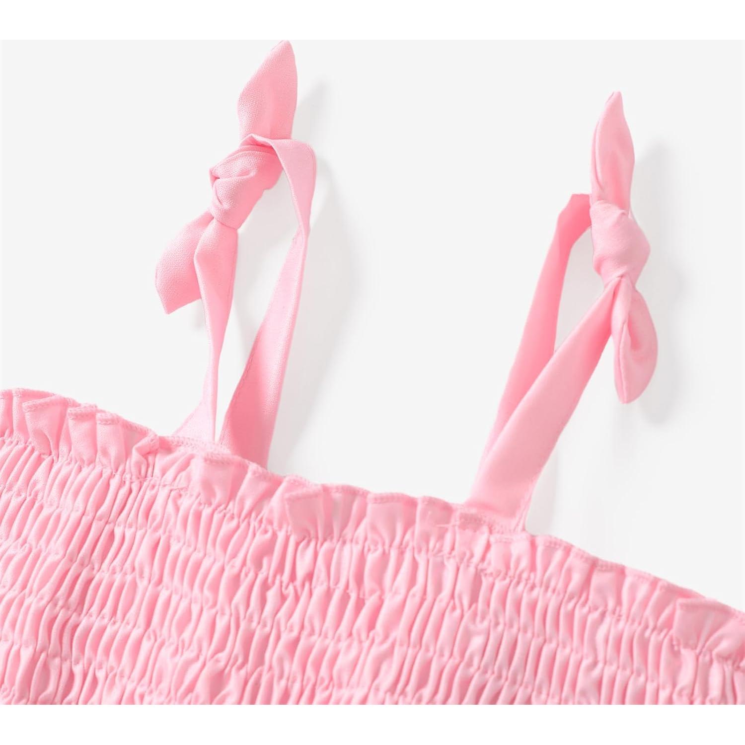 Vestido de Verano Disney Princesa Elsa 3-4T Rosa