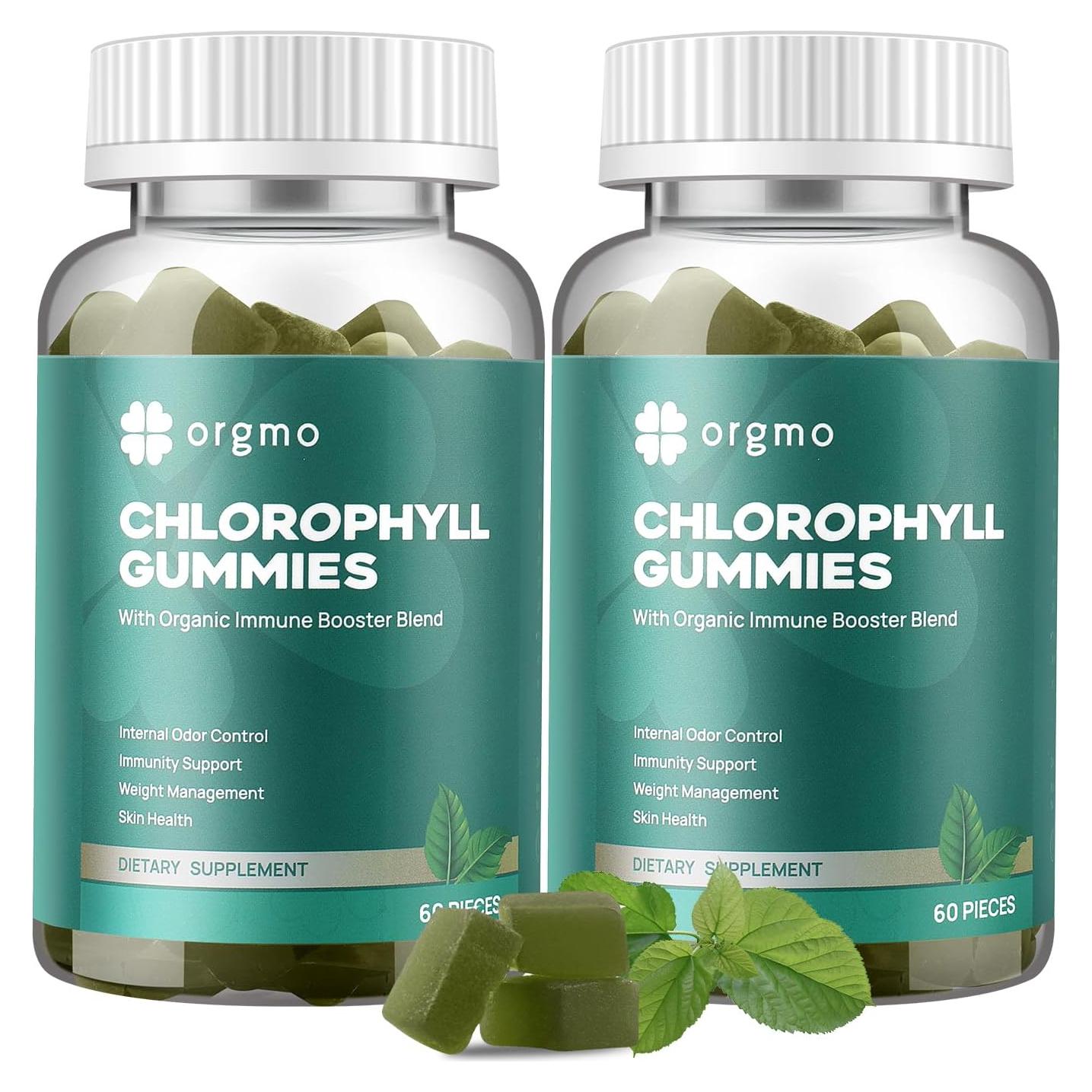 Gomitas de Clorofila ORGMO 1000UI Sin Azúcar 398g