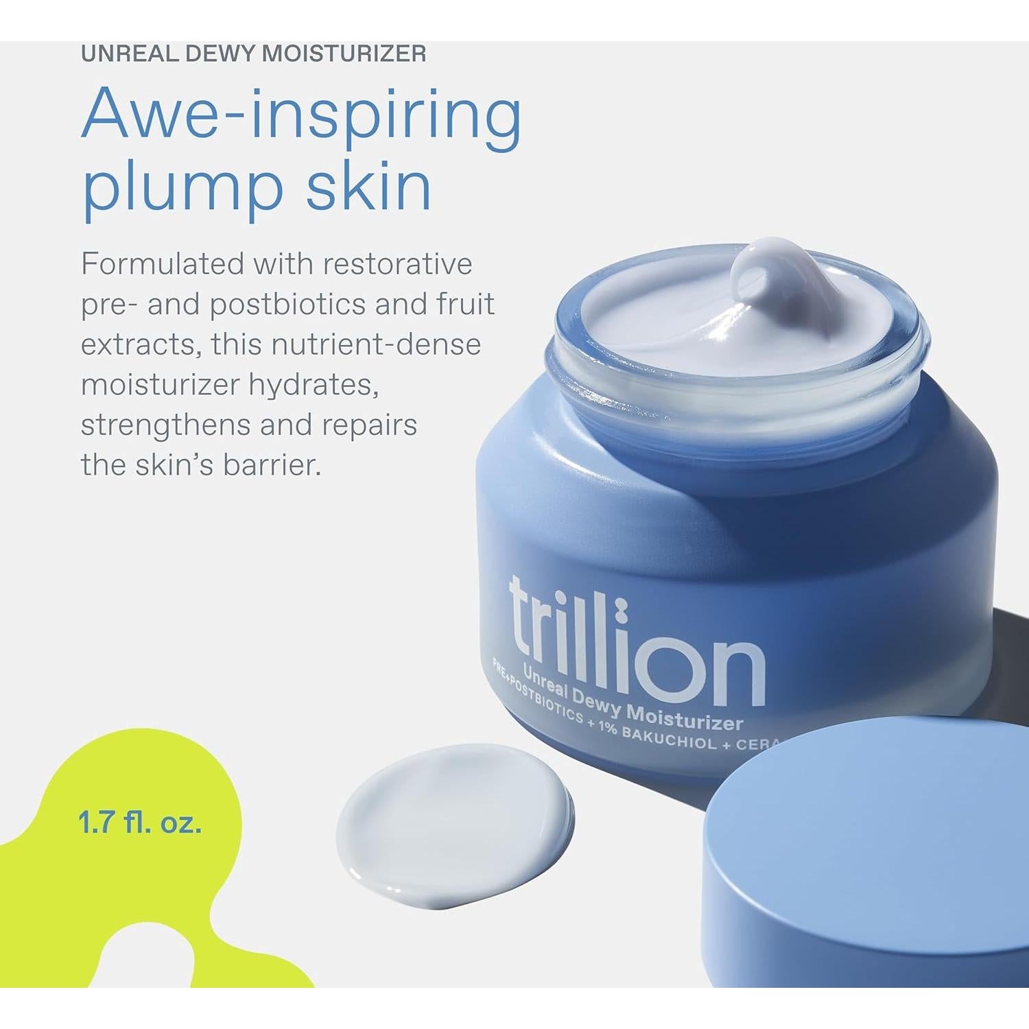 Hidratante Facial Trillion Skincare 175g - Dewy Irreal