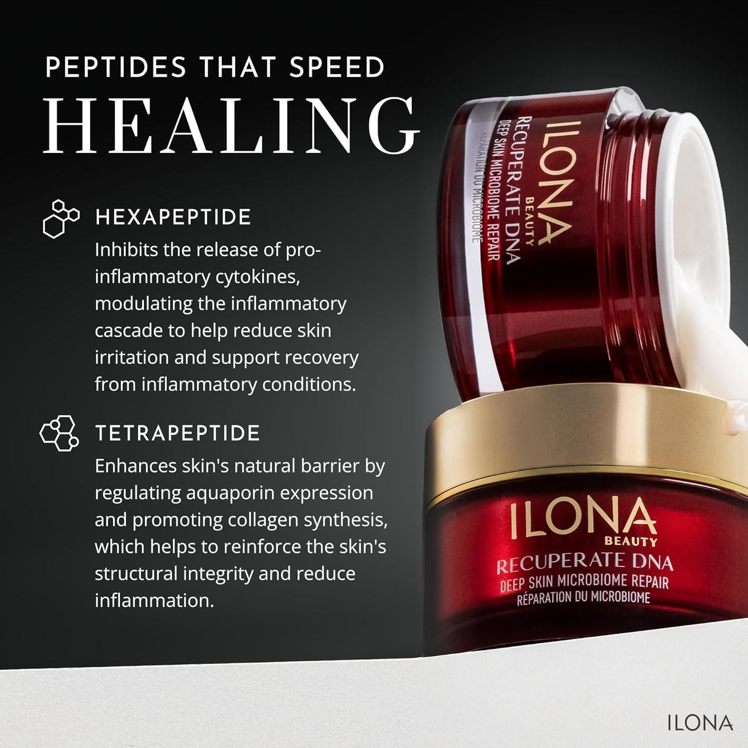 Crema Hidratante Reparadora ILONA Recuperate DNA 48g