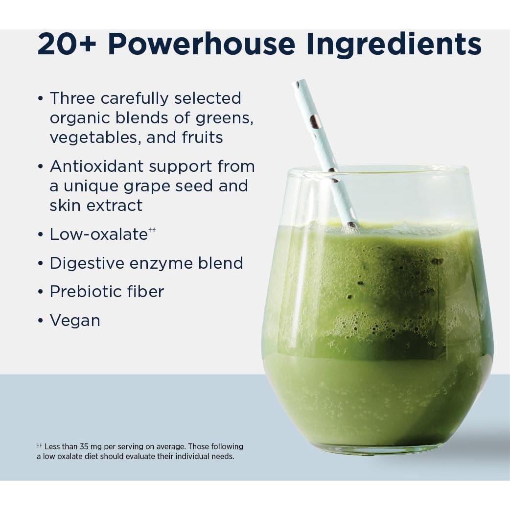 Polvo Vegano EssentiaGreens y Reds Designs for Health 30 Porciones