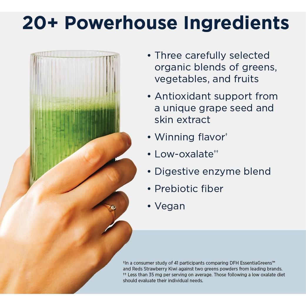 Polvo Superalimento Vegano EssentiaVerdes y Rojos 30 Porciones