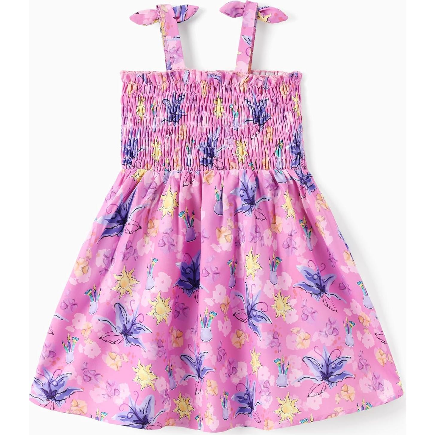 Vestido de Verano Disney Princesa Elsa 2-6 Años Lazo