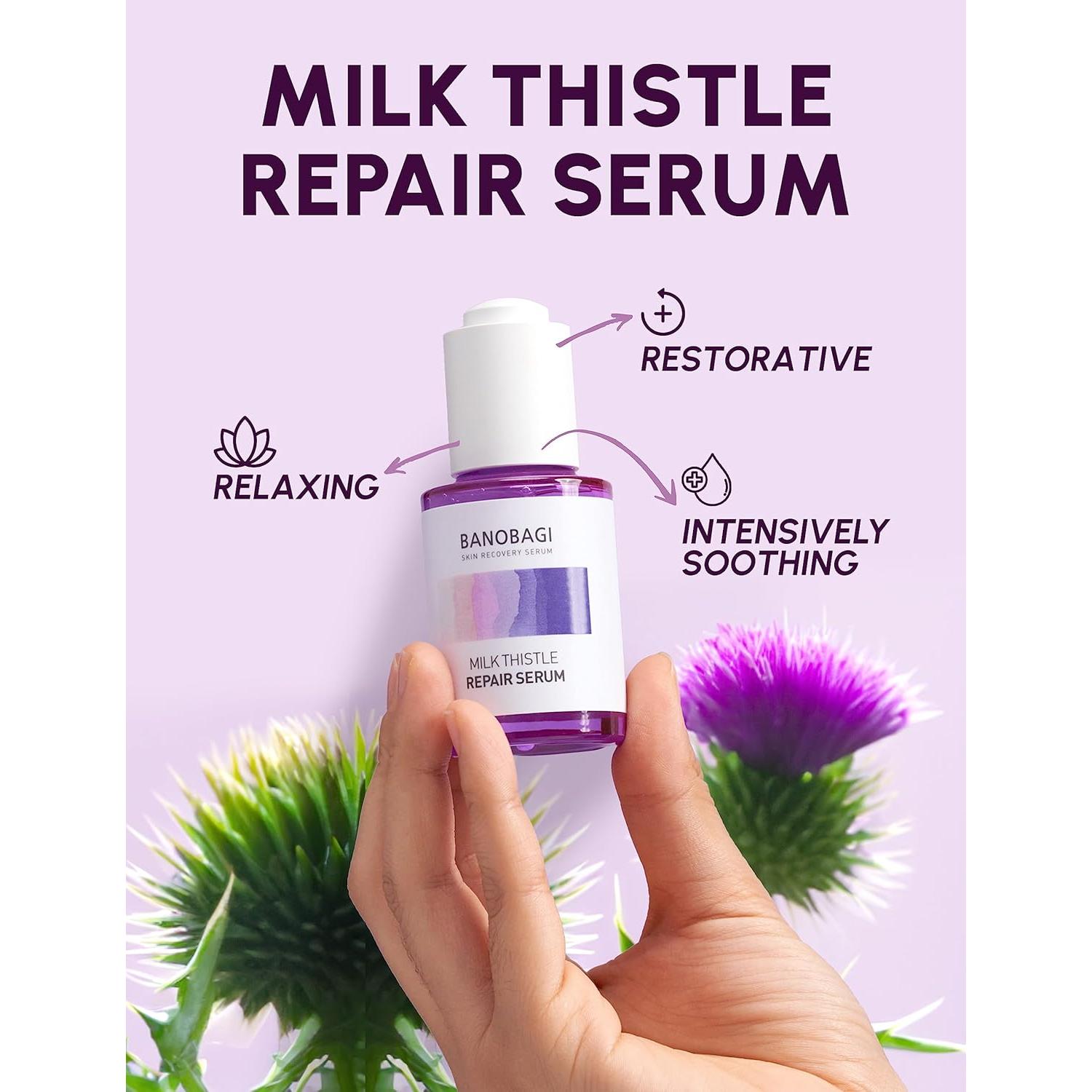 Suero Facial Hidratante Coreano BANOBAGI 28.5g - Cardo Lechero