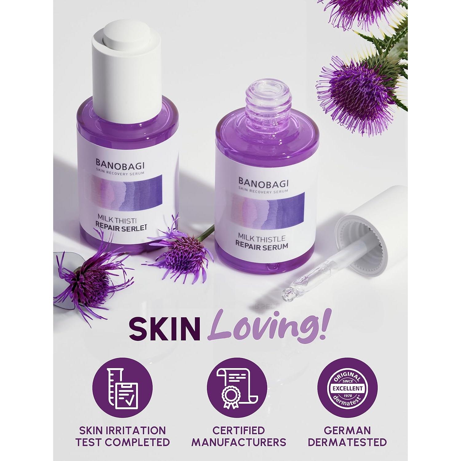 Suero Facial Hidratante Coreano BANOBAGI 28.5g - Cardo Lechero