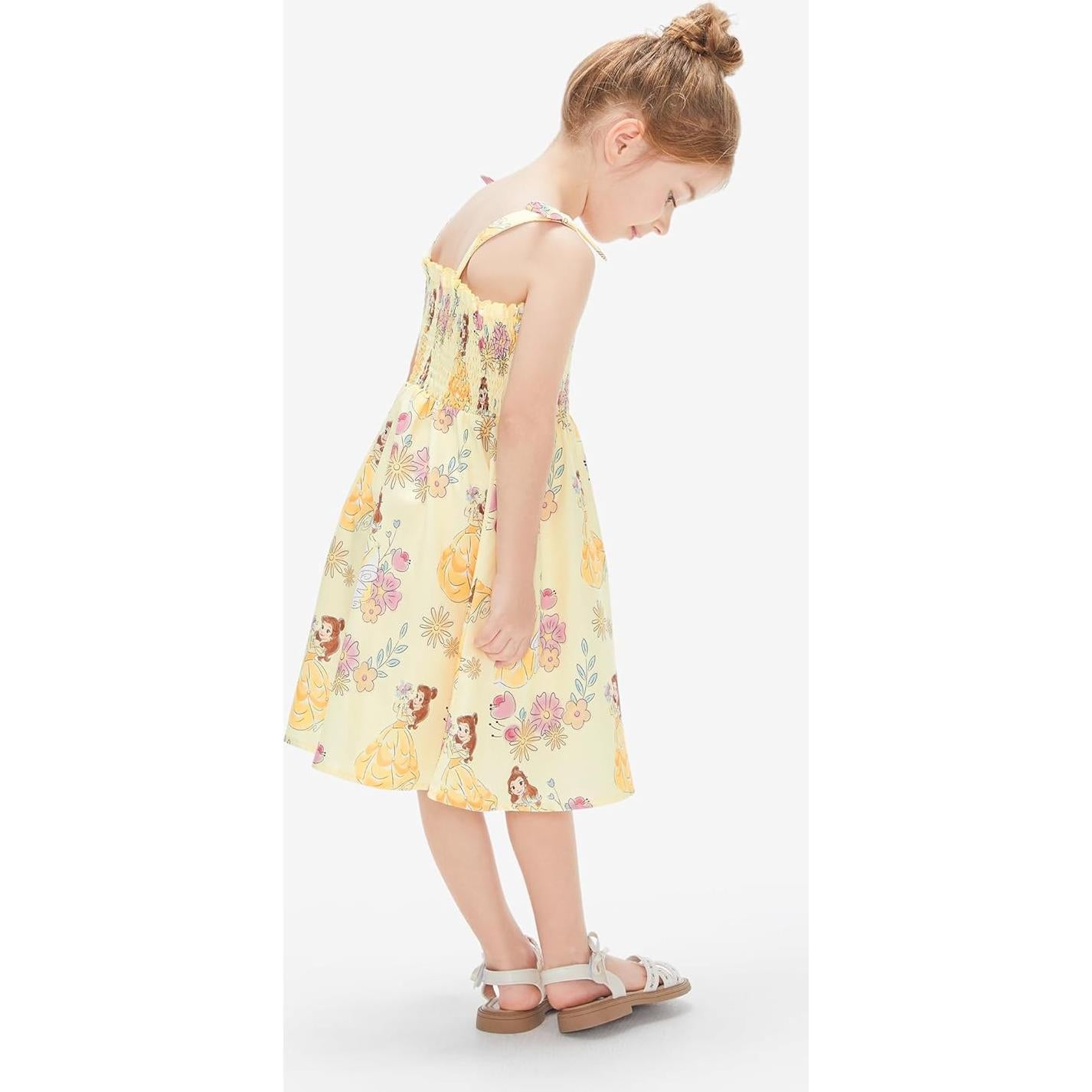 Vestido de Verano Disney Princesa Elsa 2T Amarillo