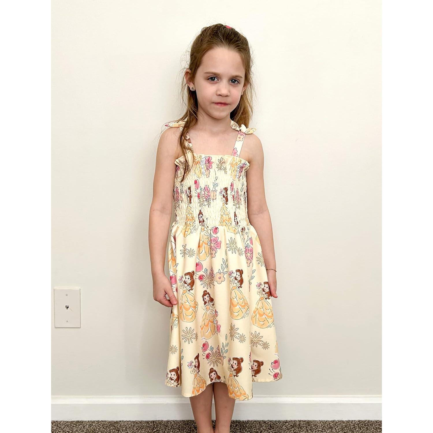 Vestido de Verano Disney Princesa Elsa 2T Amarillo