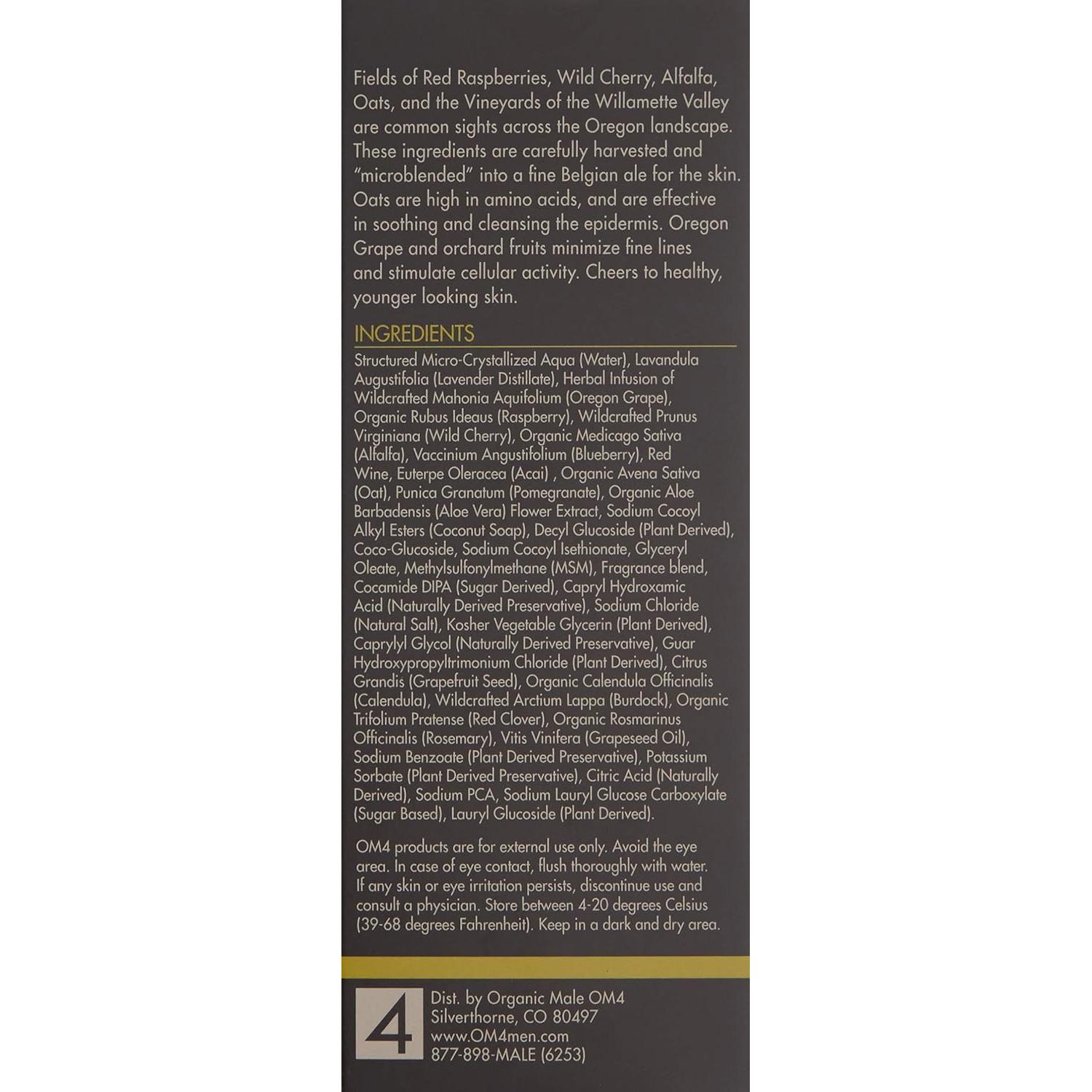 Gel Limpiador Facial Bionutriente OM4 Normal 142g - Antioxidantes