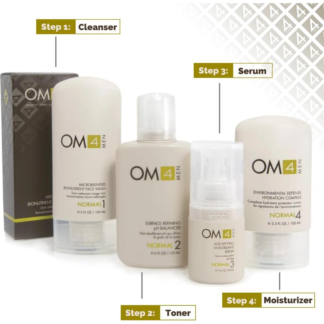 Gel Limpiador Facial Bionutriente OM4 Normal 142g - Antioxidantes