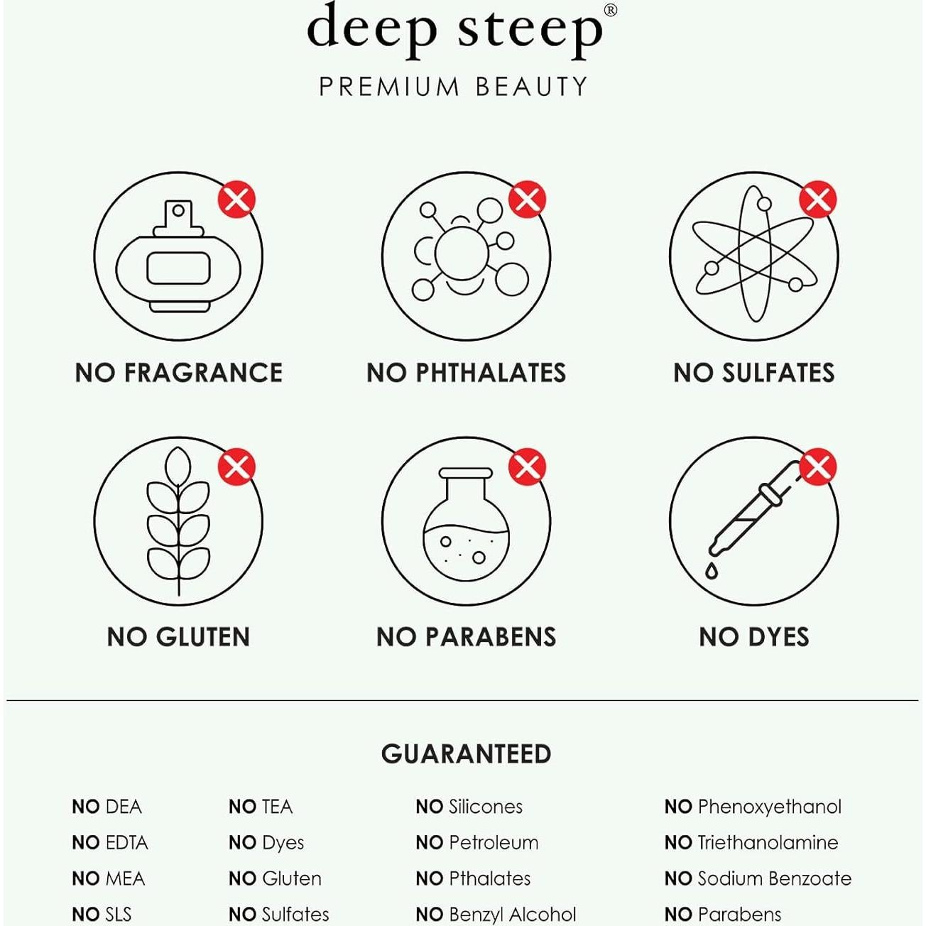 Limpiador Facial Crema Deep Steep 220 g Vegano Hidratante